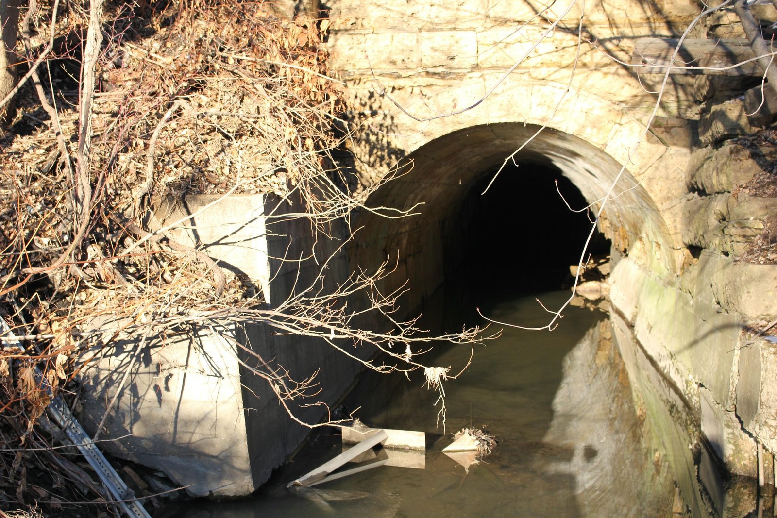 West abutment